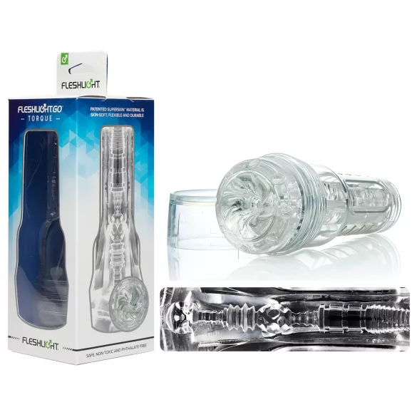 Fleshlight GO Torque - masturbatore vaginale compatto