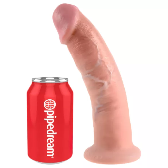 King Cock 9 - dildo realistico con ventosa - 23cm - color carne