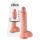 King Cock 25 cm Dildo con Testicoli - Naturale