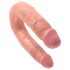 King Cock doppio dildo (medio) - naturale