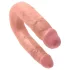 King Cock - dildo doppio - medio - colore naturale