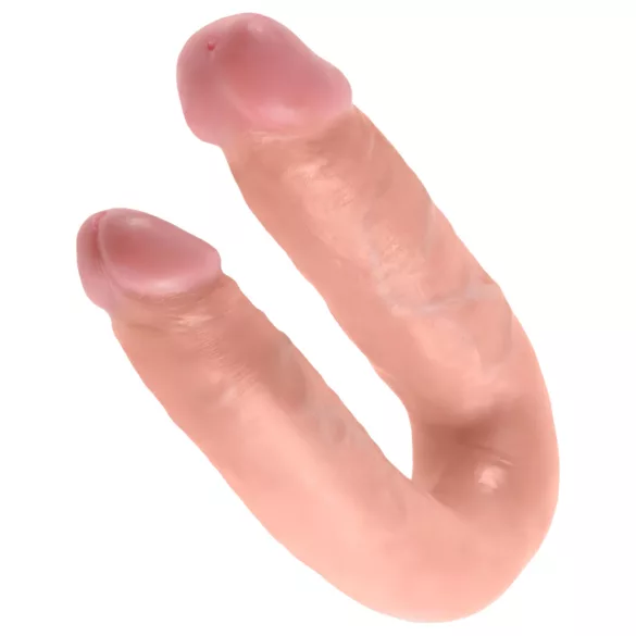 King Cock - dildo doppio - medio - colore naturale