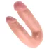 King Cock - dildo doppio - medio - colore naturale