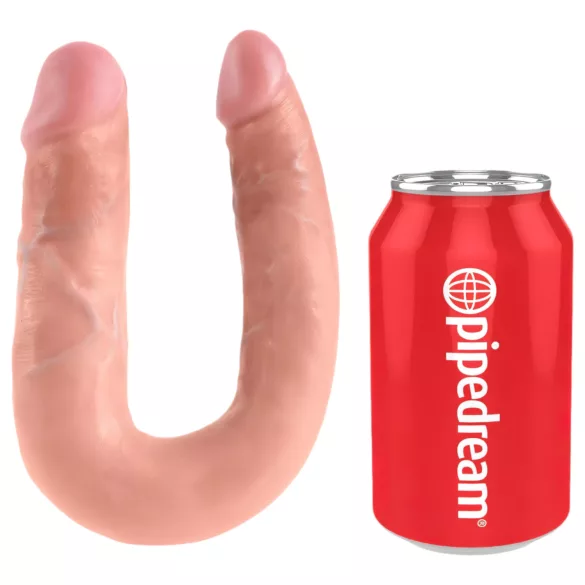 King Cock - dildo doppio - medio - colore naturale