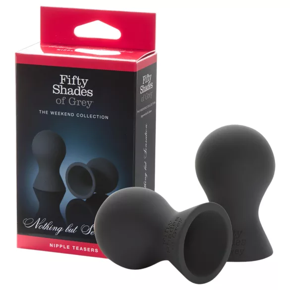 Fifty Shades of Grey - succhia capezzoli stimolante silicone grigio