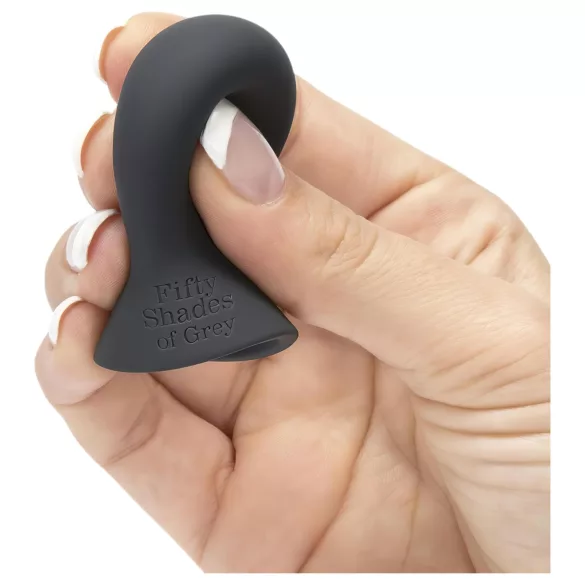 Fifty Shades of Grey - succhia capezzoli stimolante silicone grigio