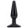 Doc Johnson plug anale - classico, medio (nero)