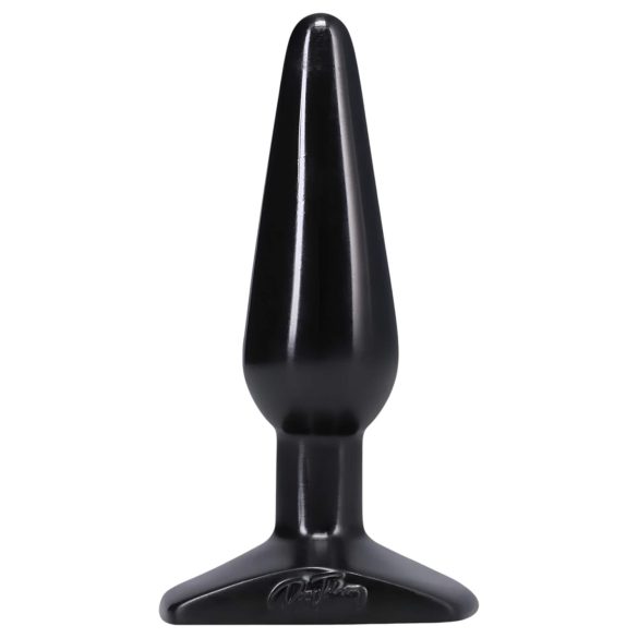 Doc Johnson plug anale - classico, medio (nero)