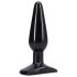 Doc Johnson plug anale - classico, medio (nero)