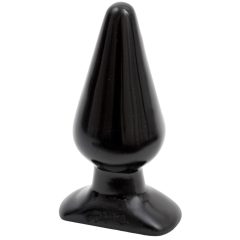 Plug anale nero Doc Johnson - classico, grande - (14,5 cm)