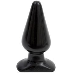 Plug anale nero Doc Johnson - classico, grande - (14,5 cm)