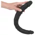 Bad Kitty - doppio dildo - flessibile - silicone nero