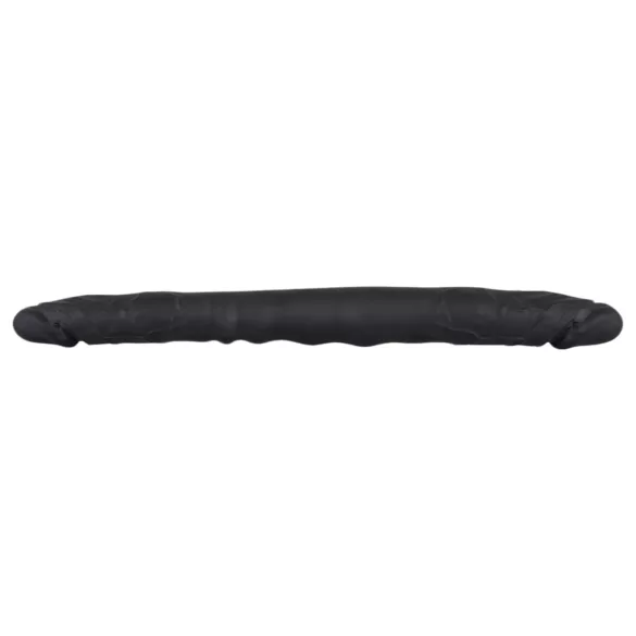 Bad Kitty - doppio dildo - flessibile - silicone nero