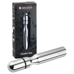   mystim - plug anale elettrostimolazione - doppio polo - metallo