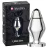 mystim Little John - plug anale elettrostimolatore piccolo - argento