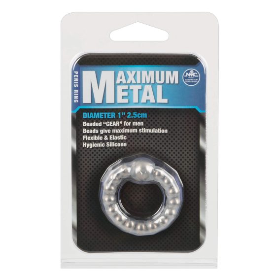 NMC - Anello del pene in metallo massimo