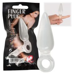 You2Toys - plug anale da dito - silicone trasparente