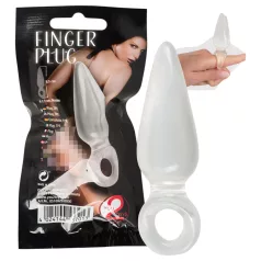 You2Toys - Finger Plug - plug anale da dito (trasparente)
