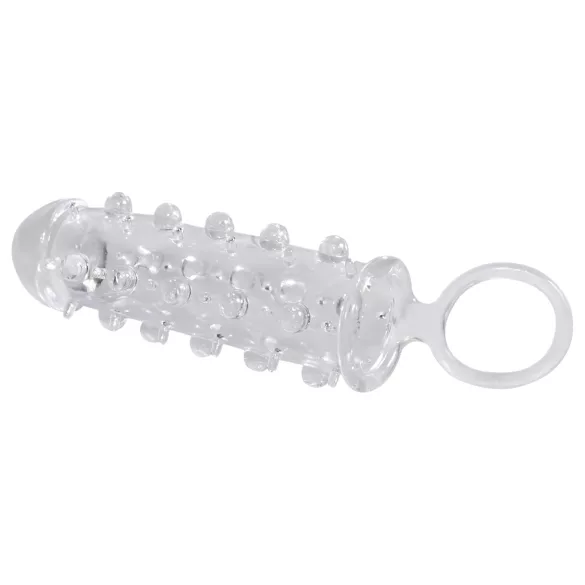 Crystal Skin - guaina pene con anello - trasparente