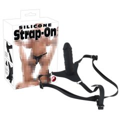 You2Toys - Silicone Strap-On - Dildo Strap-on (nero)