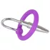 You2Toys - Anello in silicone per glande con dilatatore conico (lilla-argento)