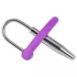 You2Toys - Anello in silicone per glande con dilatatore conico (lilla-argento)