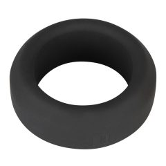  Anello Fallico Spesso in Silicone Black Velvet (Diametro Interno 2,6cm) - Nero