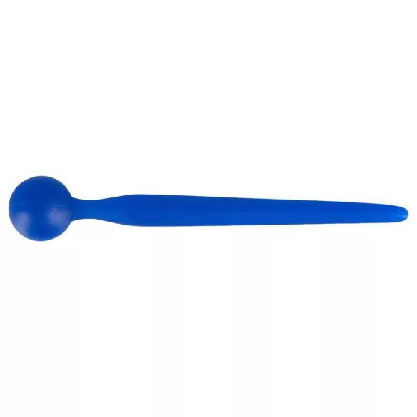 Dilator Sperm Stopper - dilatatore uretrale con sfera - silicone blu