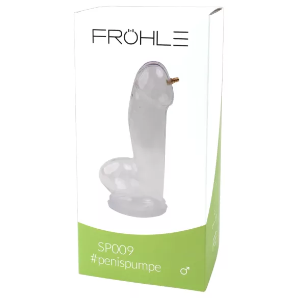Fröhle SP009 - cilindro di ricambio per pompa pene anatomica medicale 25cm