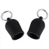 Black Velvets - succhiatore per capezzoli con anello in metallo (nero)