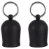 Black Velvets - succhiatore per capezzoli con anello in metallo (nero)