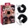 You2Toys - manette peluche con catena lunga - nero