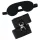 Bad Kitty - set manette e mascherina occhi - nero