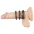 You2Toys - Set anelli fallici assortiti - silicone grigio (3 pezzi)