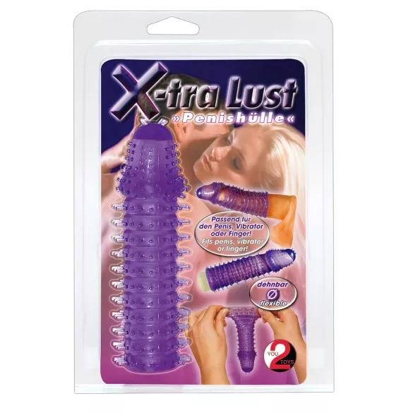 You2Toys - guaina pene stimolante - silicone viola
