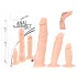 You2Toys - Set di dildo anali realistici - 3 pezzi - colore naturale