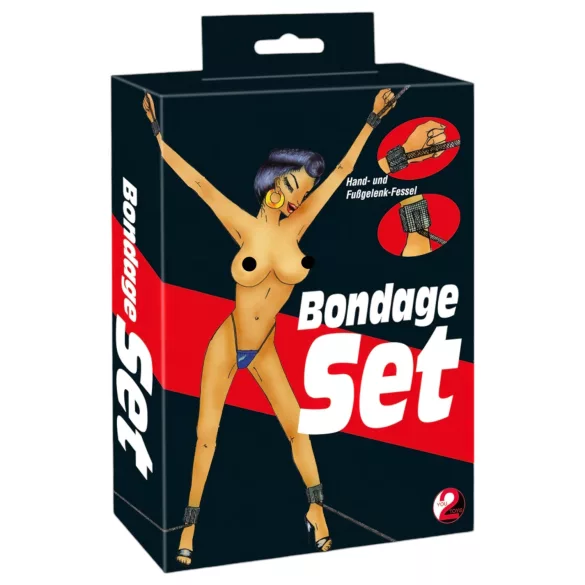 You2Toys - set bondage 4 pezzi - accessori bdsm