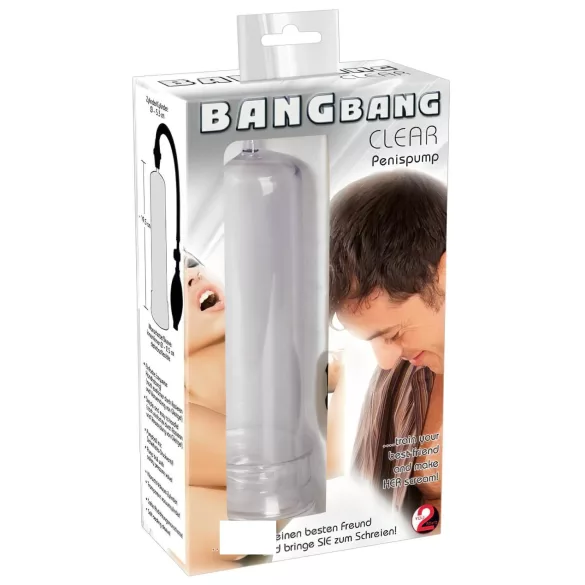 Bang Bang - pompa pene - trasparente