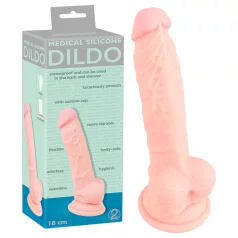  You2Toys - Medical - dildo in silicone medicale - color carne (18 cm)