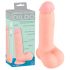Medico - Dildo in silicone medico dritto (20cm) - naturale