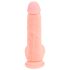 Medico - Dildo in silicone medico dritto (20cm) - naturale
