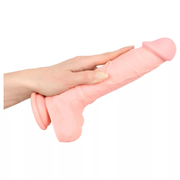 Medical - dildo realistico in silicone medico 24cm - color carne