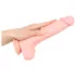 Medical - dildo realistico in silicone medico 24cm - color carne