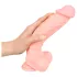 Medical - dildo realistico in silicone medico 24cm - color carne