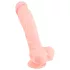 Medical - dildo realistico in silicone medico 24cm - color carne