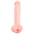 Medical - dildo realistico in silicone medico 24cm - color carne