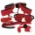 Bad Kitty - set BDSM - rosso