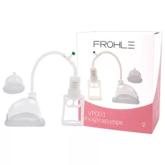 Orvosi - pompa per vagina - set completo - bianco