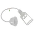 Orvosi - pompa per vagina - set completo - bianco