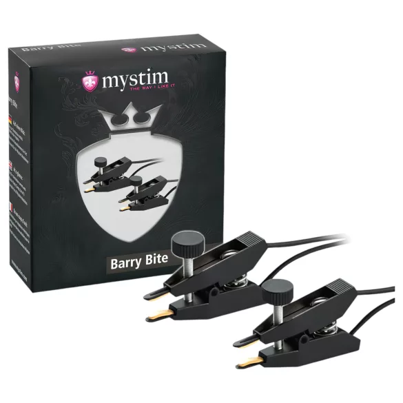mystim - Elettro Stimolatore Capezzoli - Clip Doppia